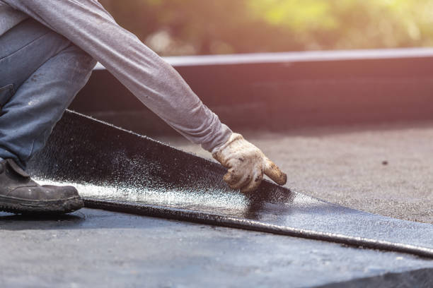 Professional Emergency Waterproofing technician working in Elmwood Park, IL